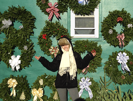Our Christmas wreaths are beautifully decorated, include bows hand-tied out of wired ribbon, and are available in sizes from 12 to 36 inches in diameter.